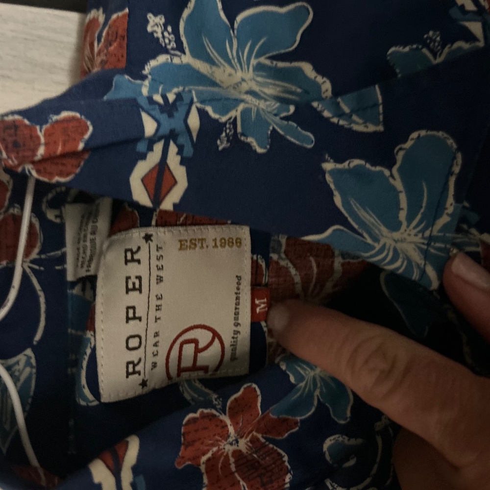 Western Roper shirt medium - Picture 2 of 4